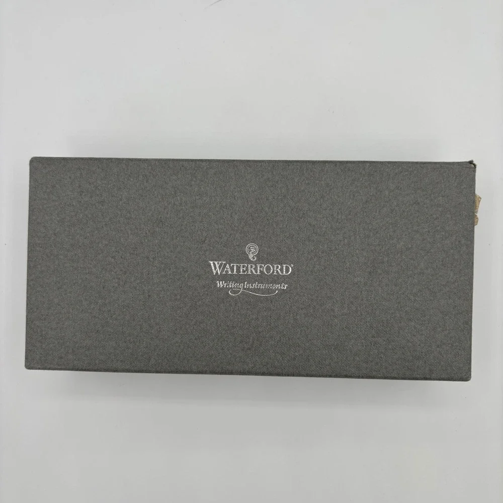 Waterford Lismore Silver Plated Ballpoint Pen W209LI Diamond Cut New in Box